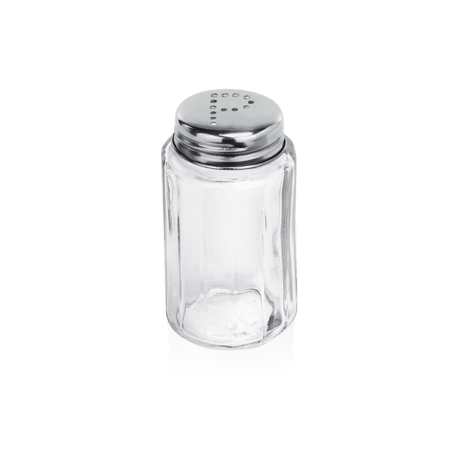 Pfefferstreuer Set, Ø 3,5 cm, Höhe 7 cm, Set á 12 Stück, Edelstahl, Glas