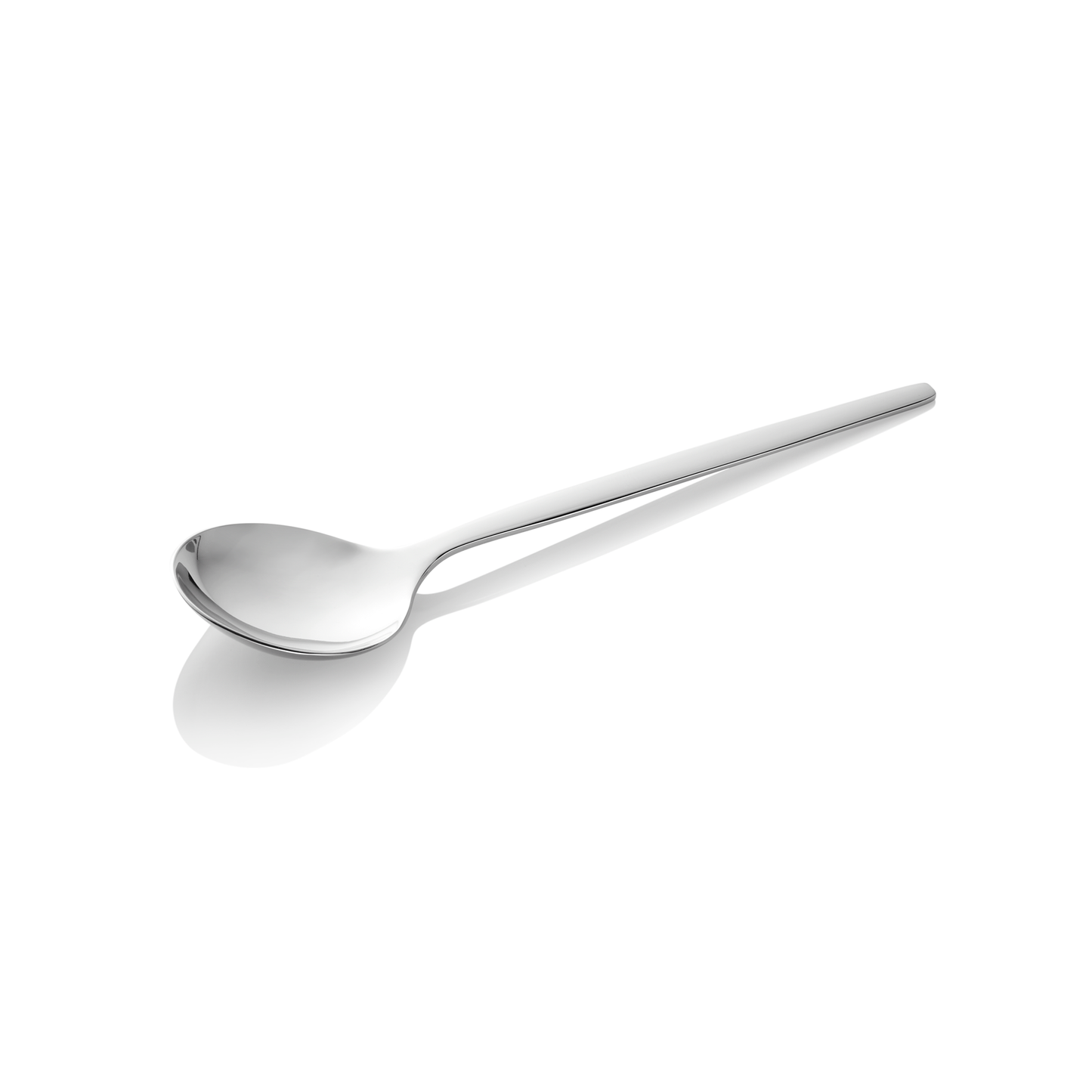 Suppenlöffel ALEX SILVER, Edelstahl poliert, 18 cm, Set á 12 Stück, Chromnickelstahl 18/10