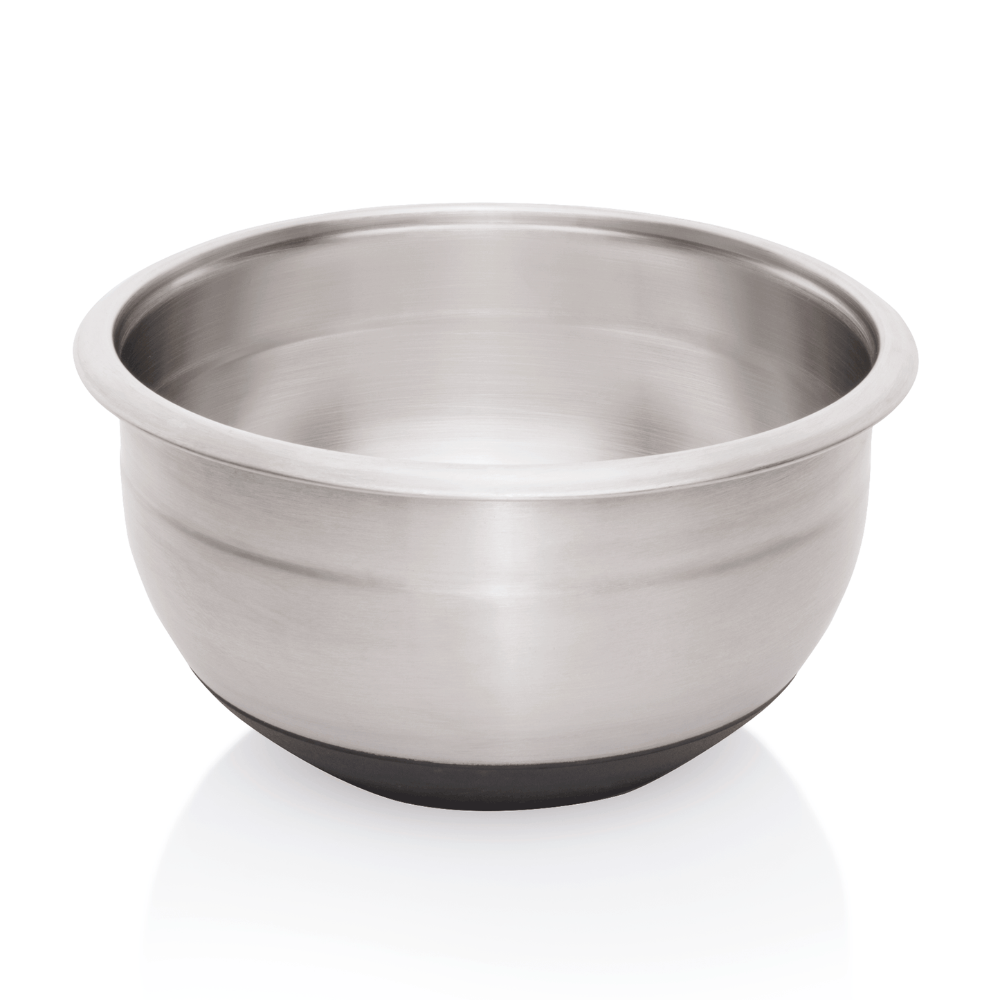 Rührschüssel mit rutschhemmendem Boden, Ø 28 cm, 7,5 ltr., ohne Skalierung, Chromnickelstahl