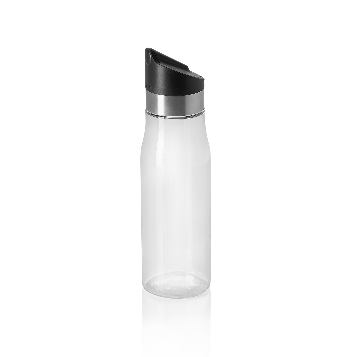 Karaffe mit Drehverschluss, 850 ml, Ø 7,5 cm, Borosilikatglas, ABS Kunststof, Silikon