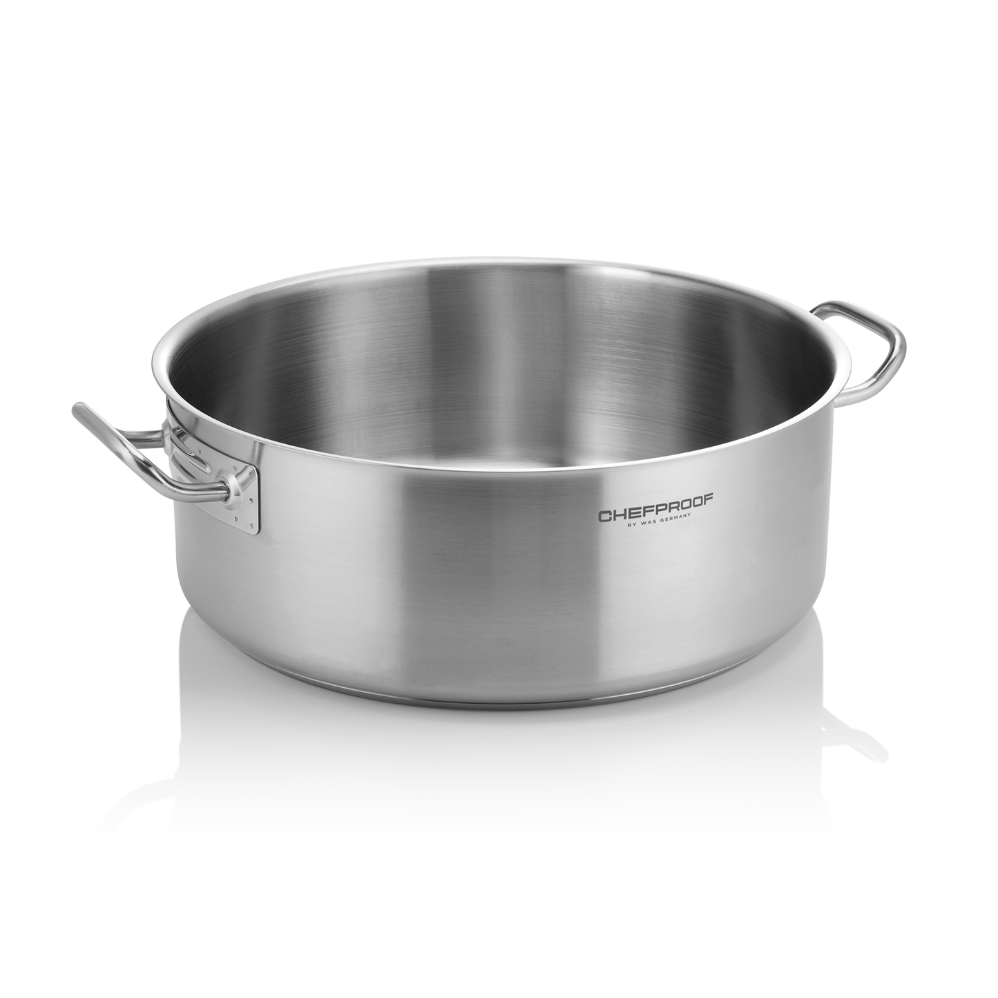 Bratentopf Chefproof, Ø 50 cm, 39 ltr., Chromnickelstahl 18/10