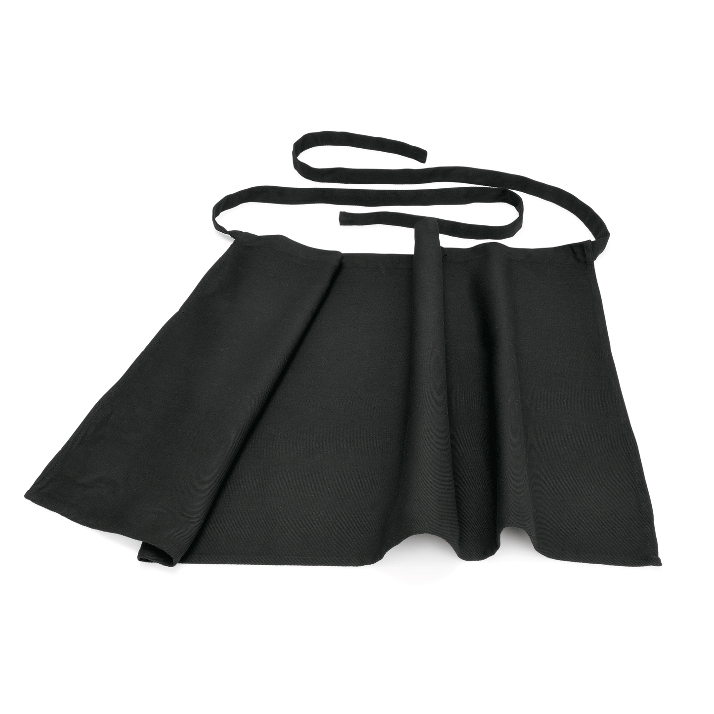 Schürze, 95 x 50 cm, schwarz, Baumwolle