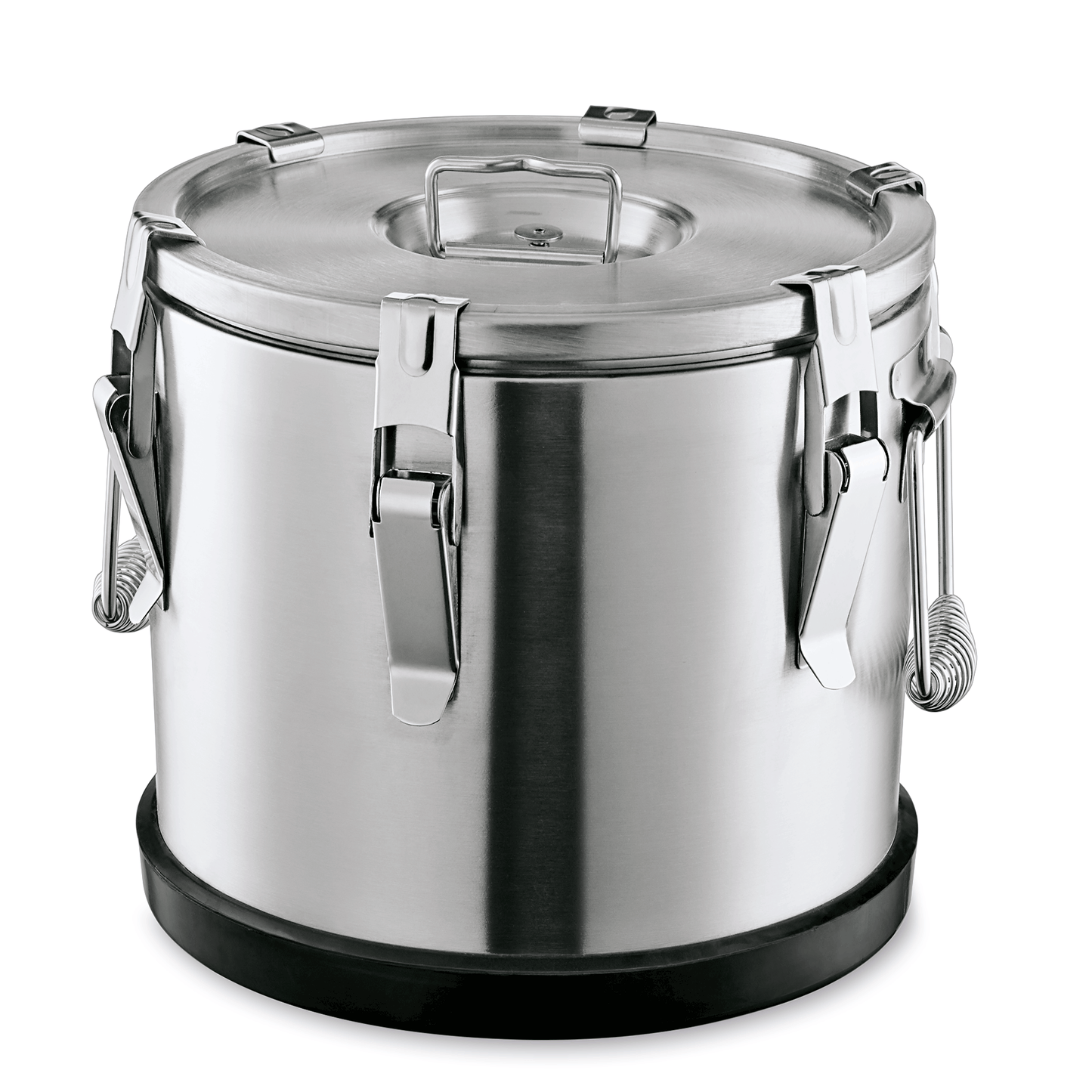 Thermospeisetransportbehälter, 10 ltr., Ø 28 cm, Chromnickelstahl