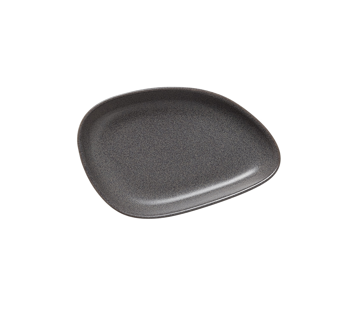 Snackteller Set ROCKZZERO, 14,5 x 9,5 cm, Set á 6 Stück, organic stone grey, Steinzeug