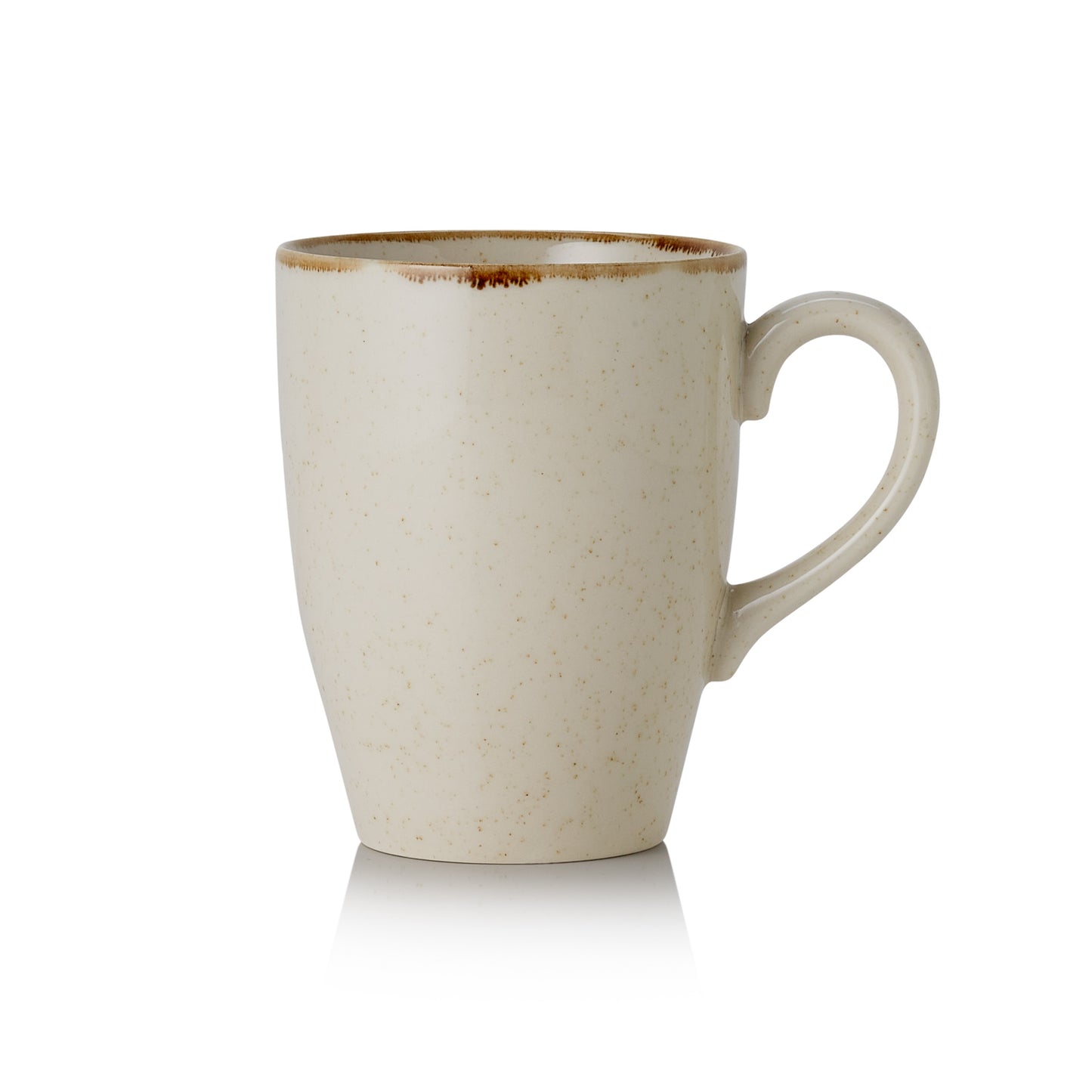 Becher Set SMILLA SAND, 350 ml, Set á 6 Stück, sand, Porzellan
