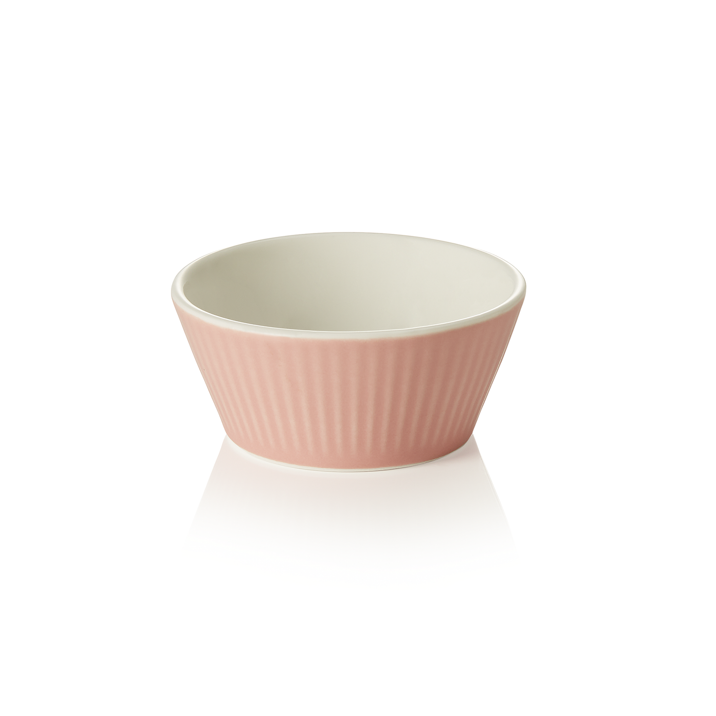 Ragout Fin Set, Ø 7 cm, 100 ml, rosa, Set á 6 Stück, Porzellan