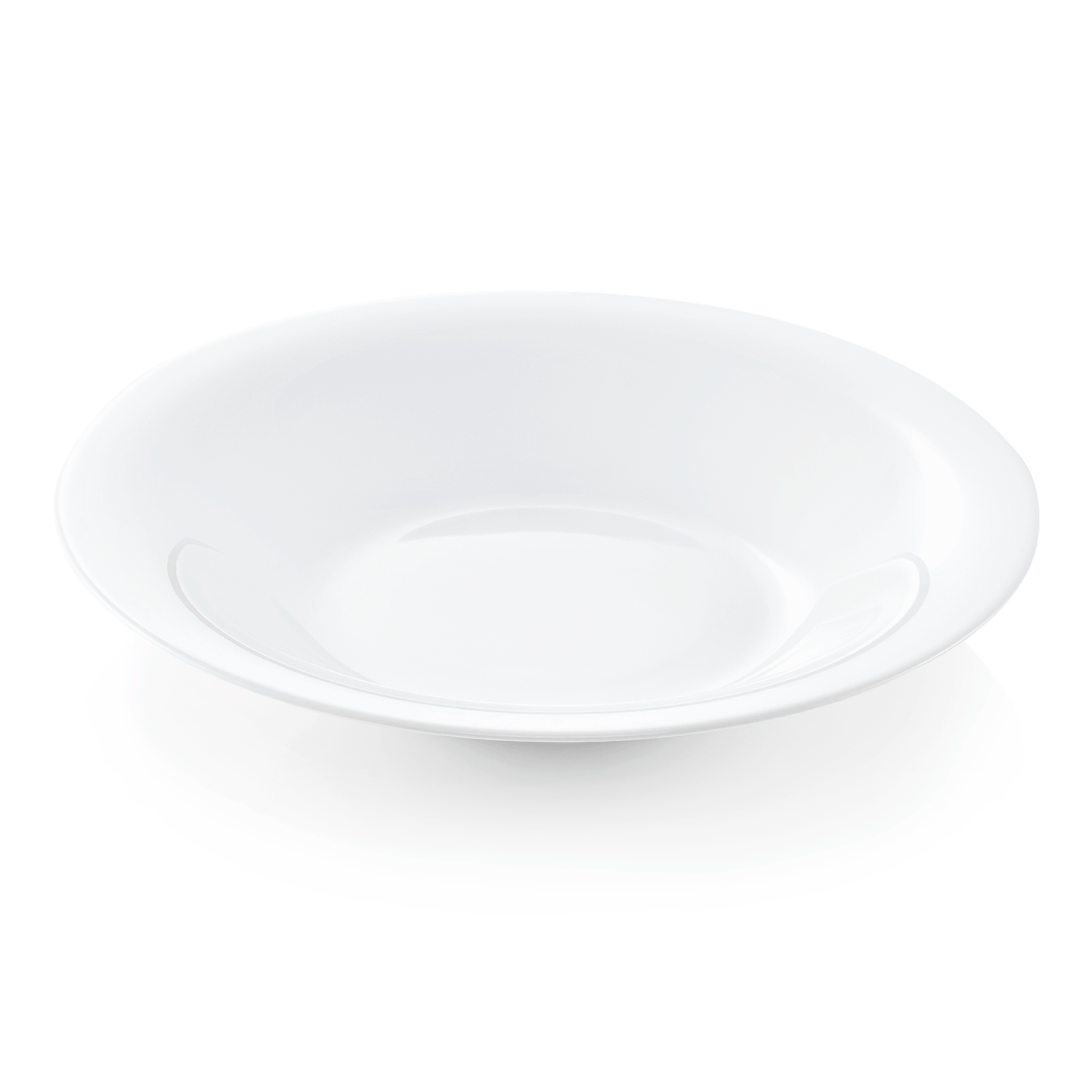 Teller Set PURO Uni, tief, Ø 24 cm, Set á 6 Stück, Opalglas