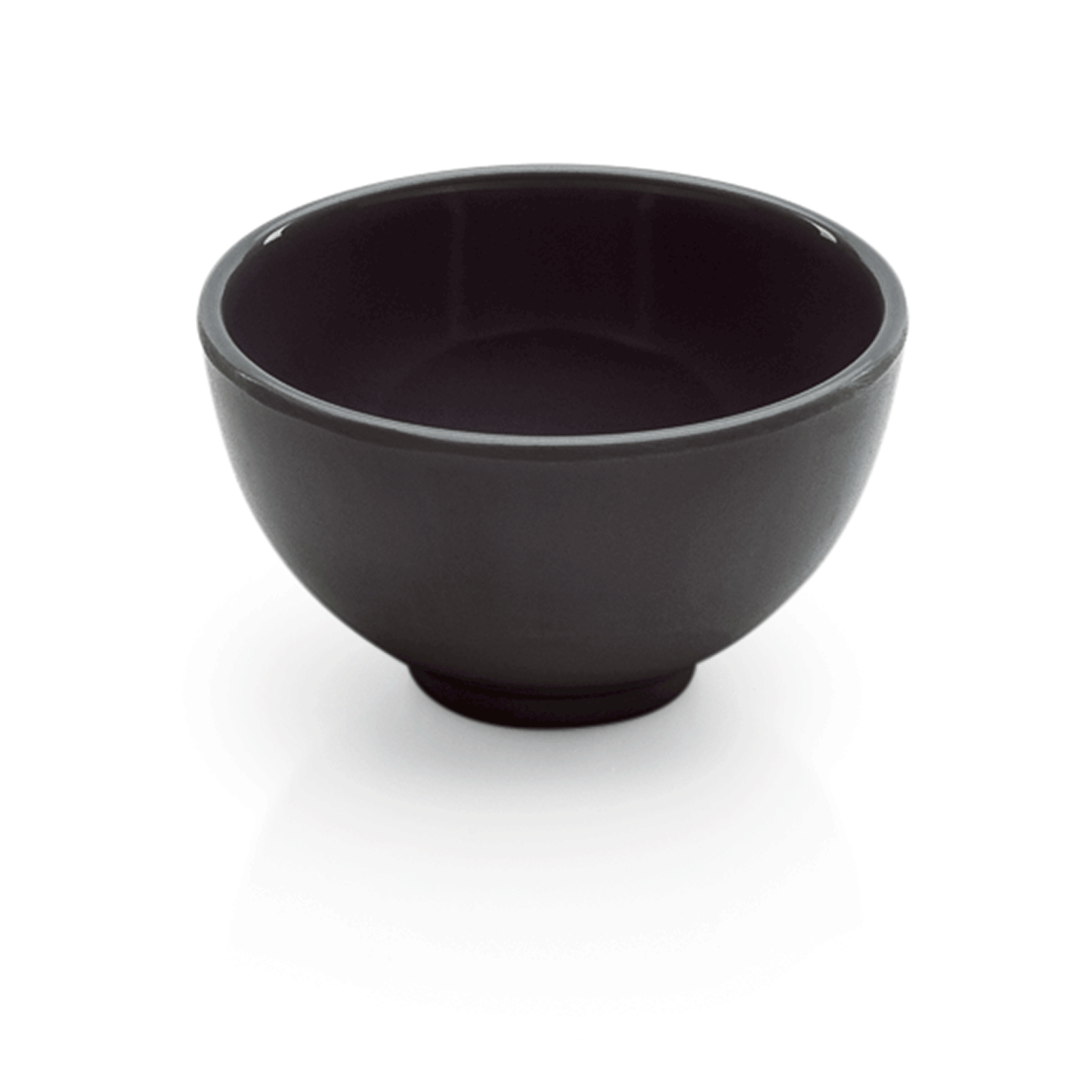 Dipschale Set, 70 ml, Ø 6,5 cm, schwarz, Set á 12 Stück, Melamin