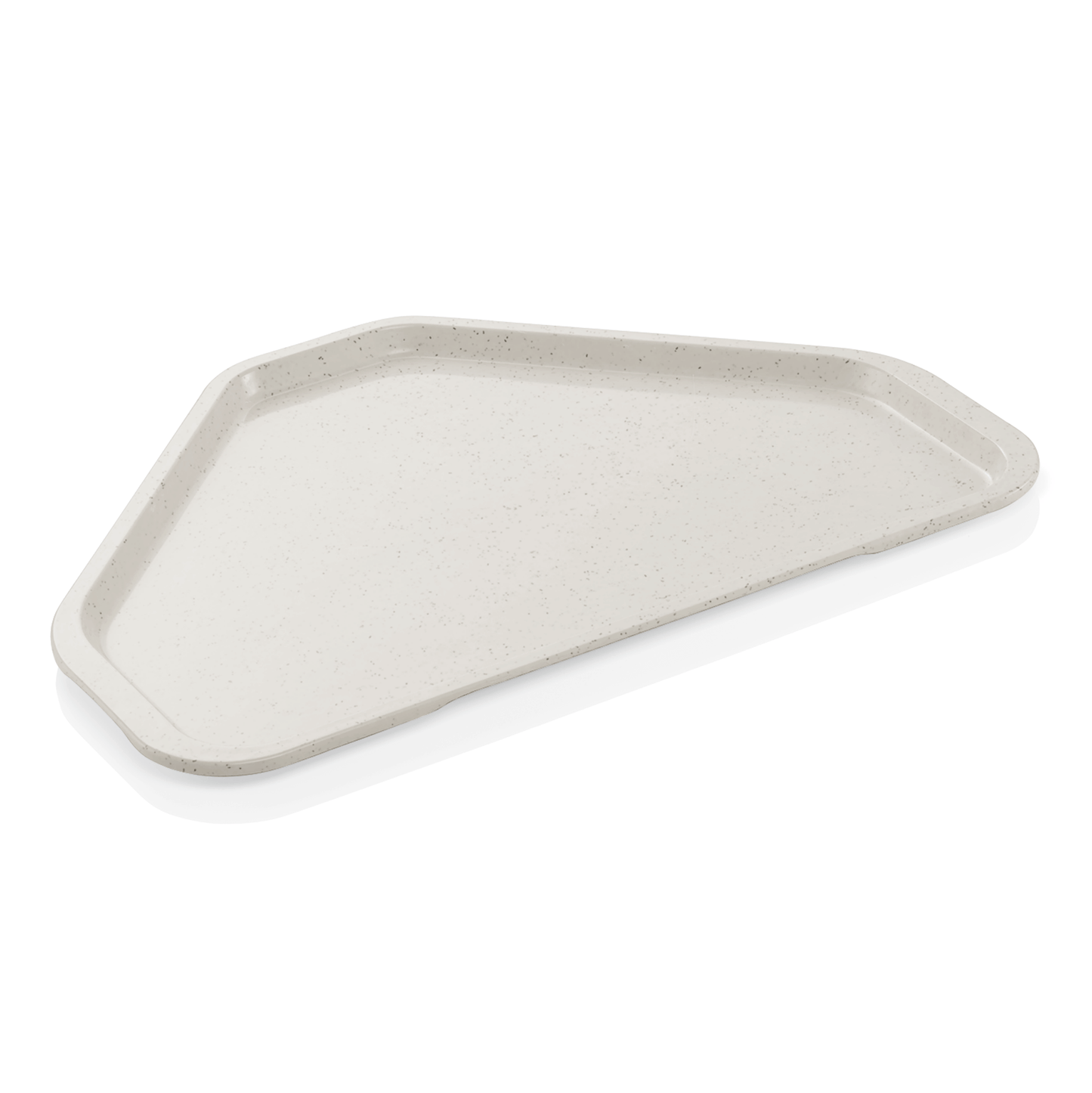 Trapeztablett Tray 96, 48 x 34 cm, granitgrau, Polyesterfaserstoff