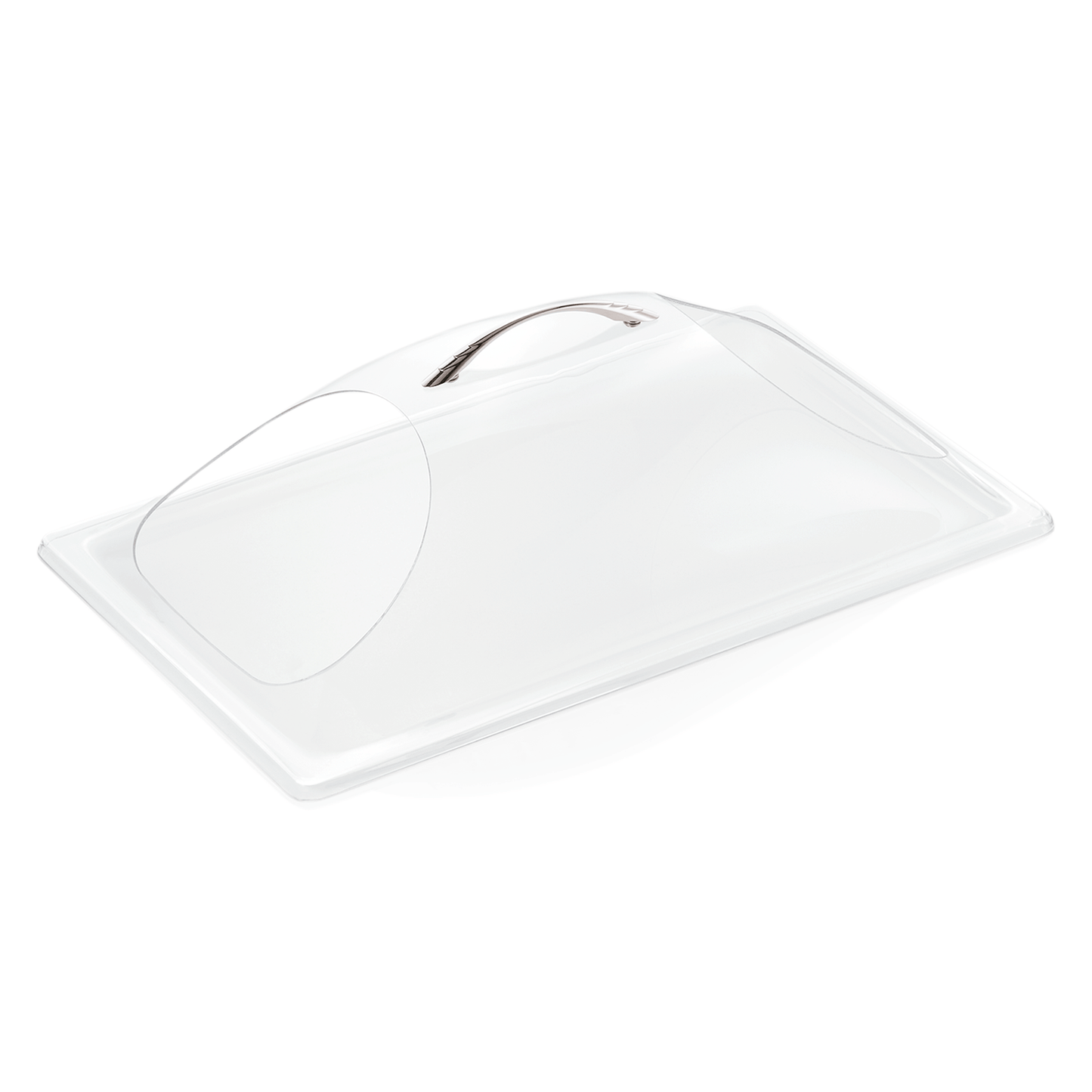 Kuppelhaube GN 1/1, 2 Seitenausschnitte, Polycarbonat
