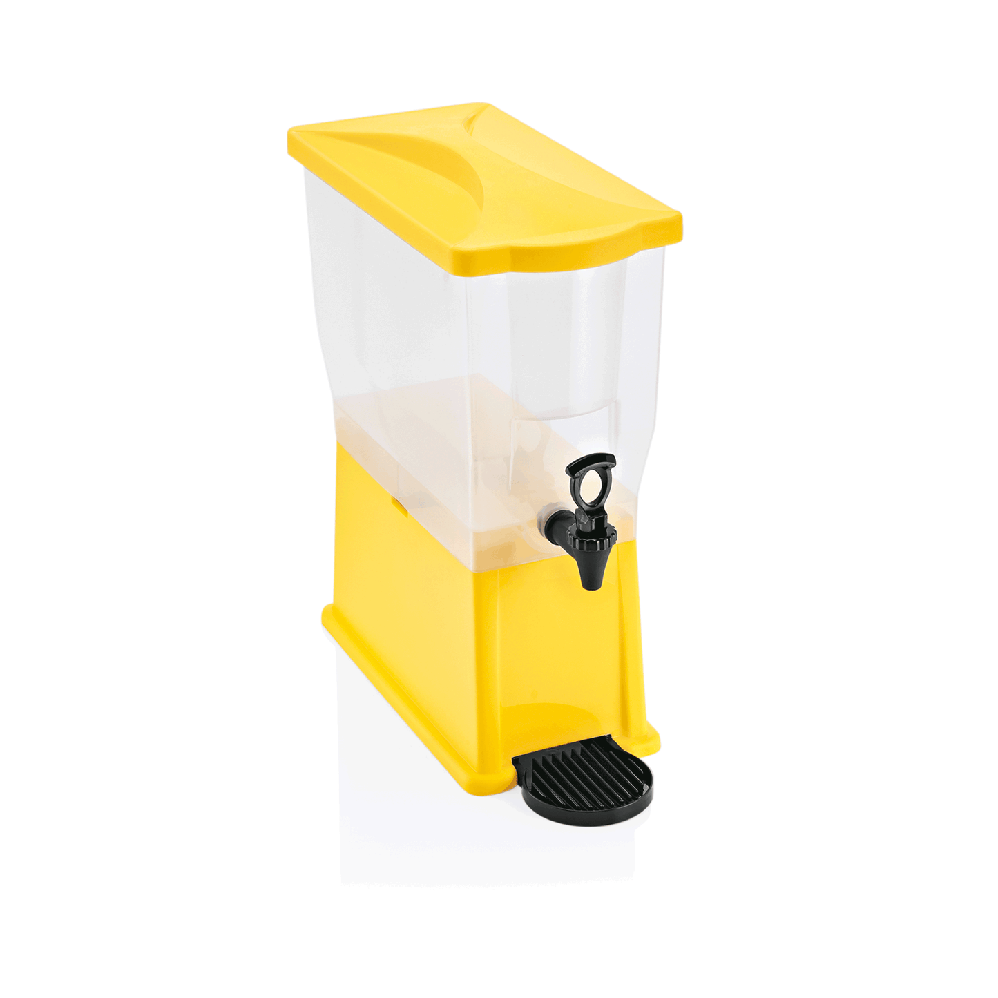 Getränkedispenser, 14 ltr., 41,5 x 20,5 x 52,5 cm, gelb, Polypropylen
