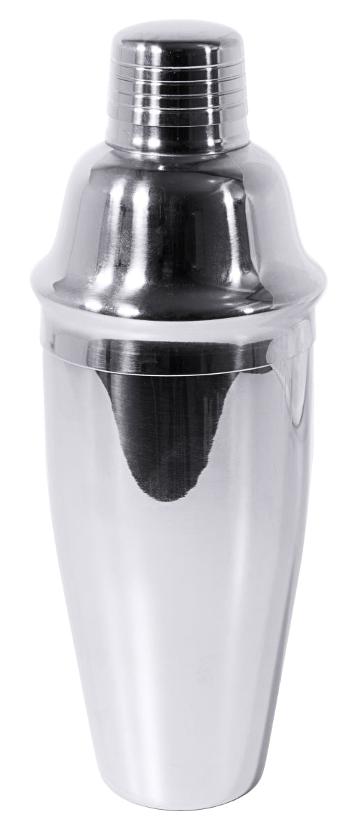 Cobbler Cocktailshaker, Edelstahl 18/10, Größe wählbar