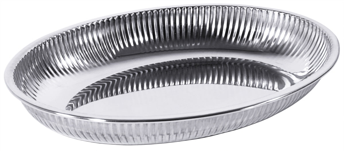 Brotschale, oval, Edelstahl 18/0, Größe wählbar