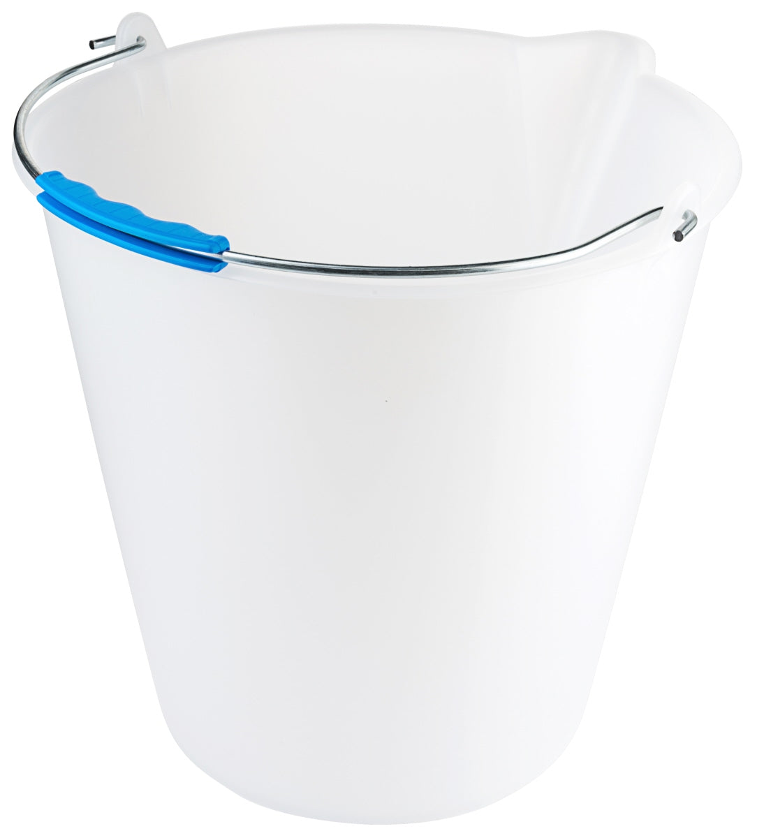 Kunststoffeimer, weißem niederdichtem Polyethylen, Größe wählbar