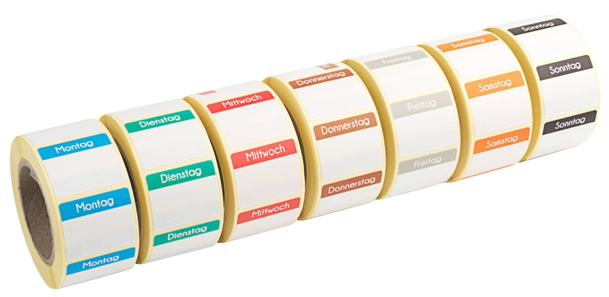 HACCP Etiketten, Größe wählbar