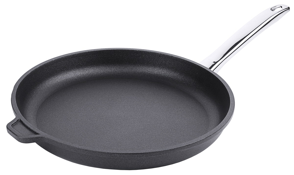 Bratpfanne, Aluguss, handgegossenem Aluminium-Kokillenguss, Größe wählbar