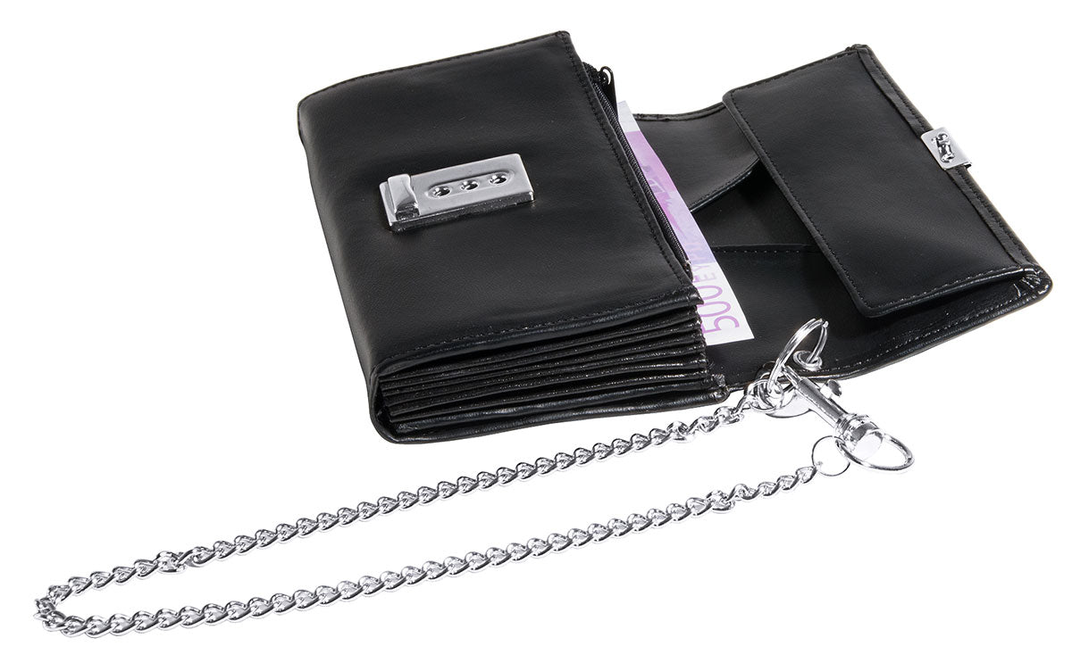 Kellnergeldtasche, weichem Spaltleder, Größe wählbar