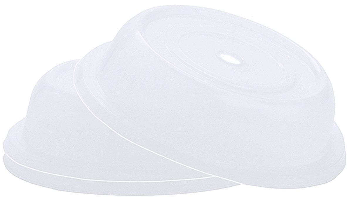 Tellerglocke, transparent-weiß 21 cm