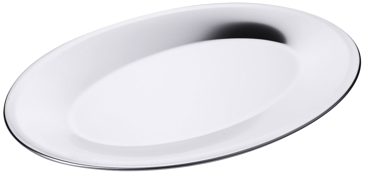 Buffet-Platte, oval, Edelstahl 18/10, Größe wählbar