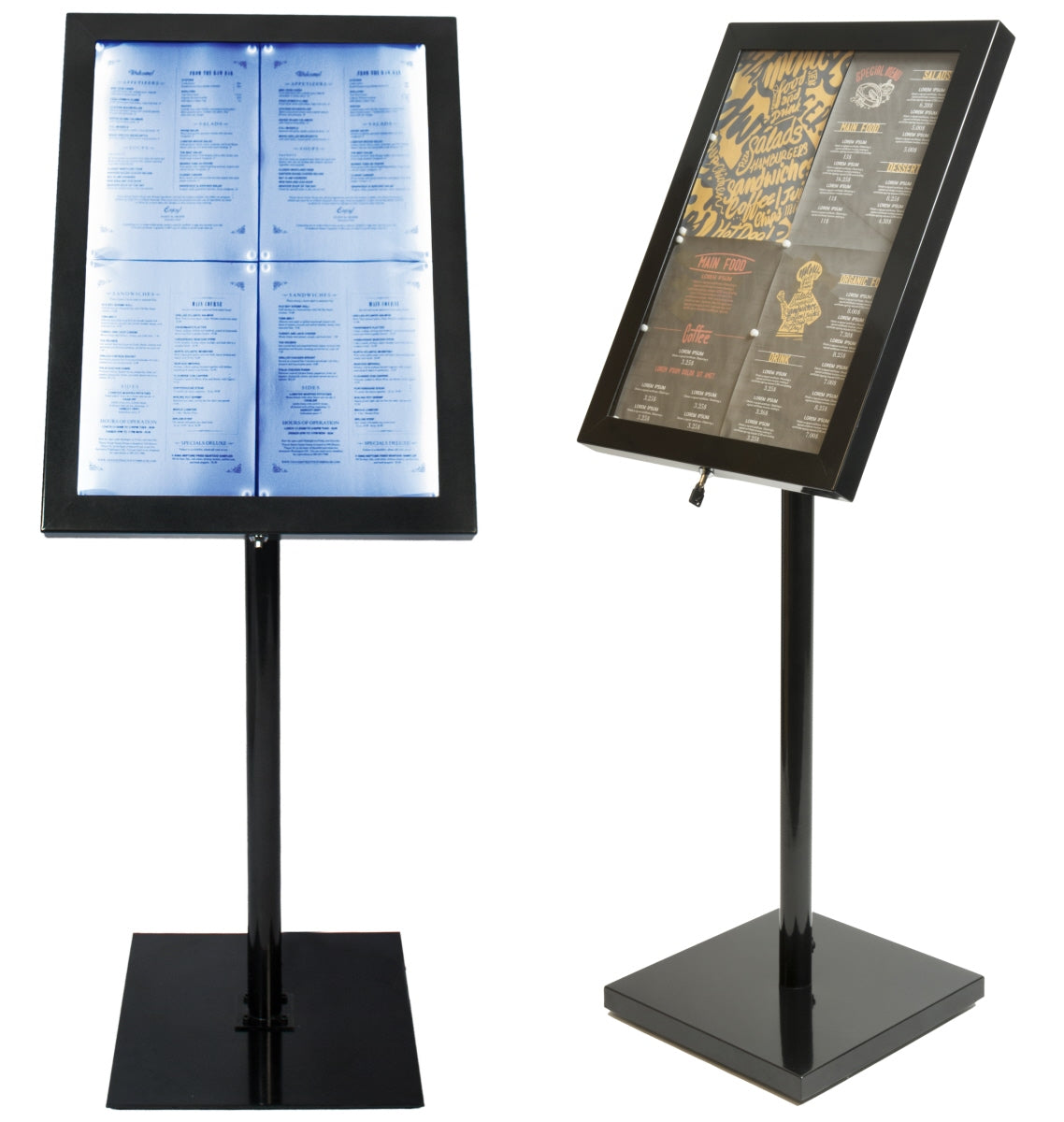 LED Speisekarten Display
