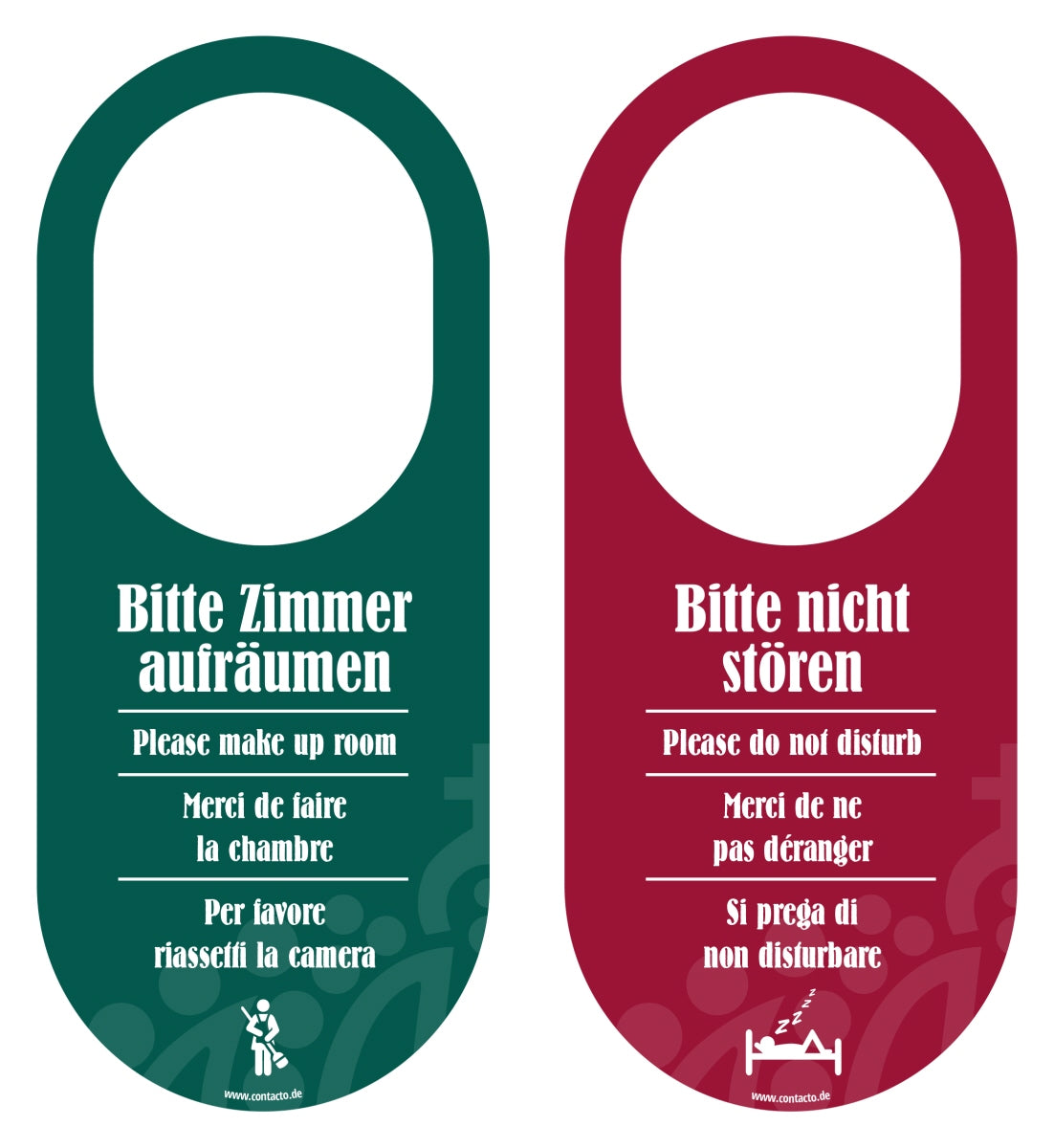 Türschild "Bitte nicht stören !" 19 cm