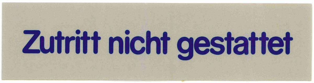 Schilder, Größe wählbar