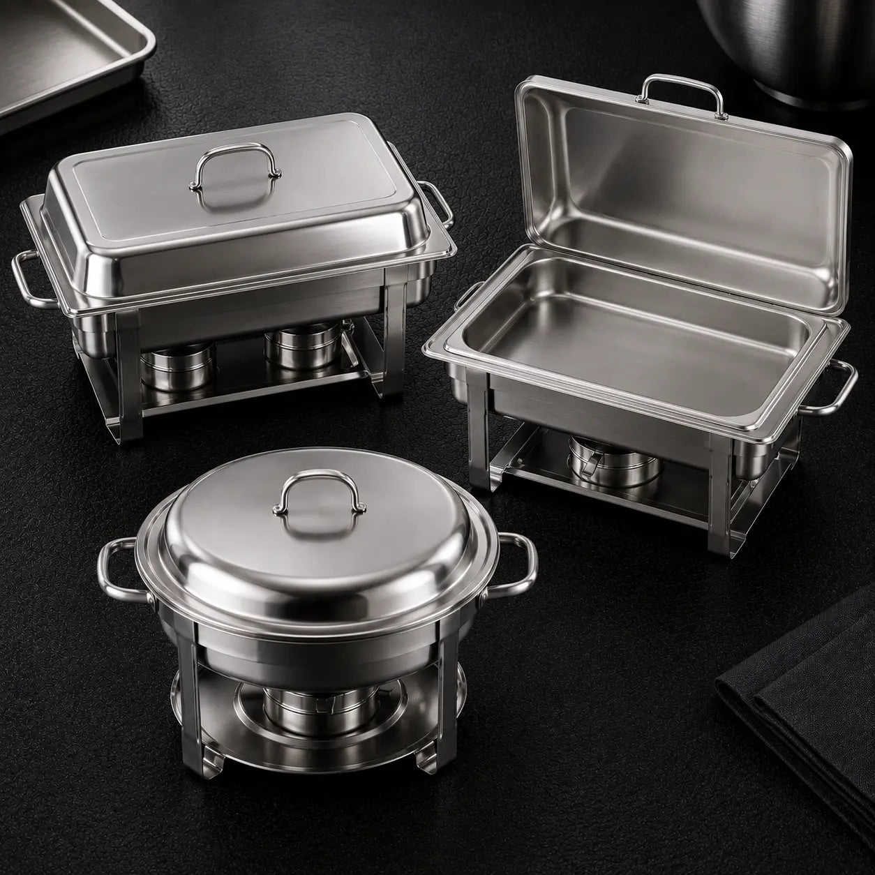 Chafing Dishes & Speisewärmer
