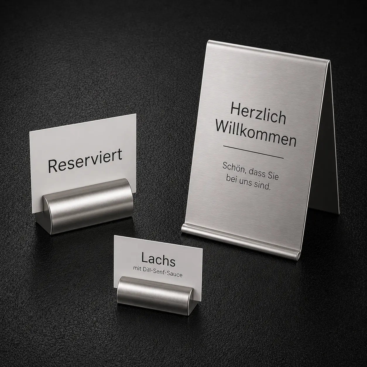Kartenhalter & Tischaufsteller