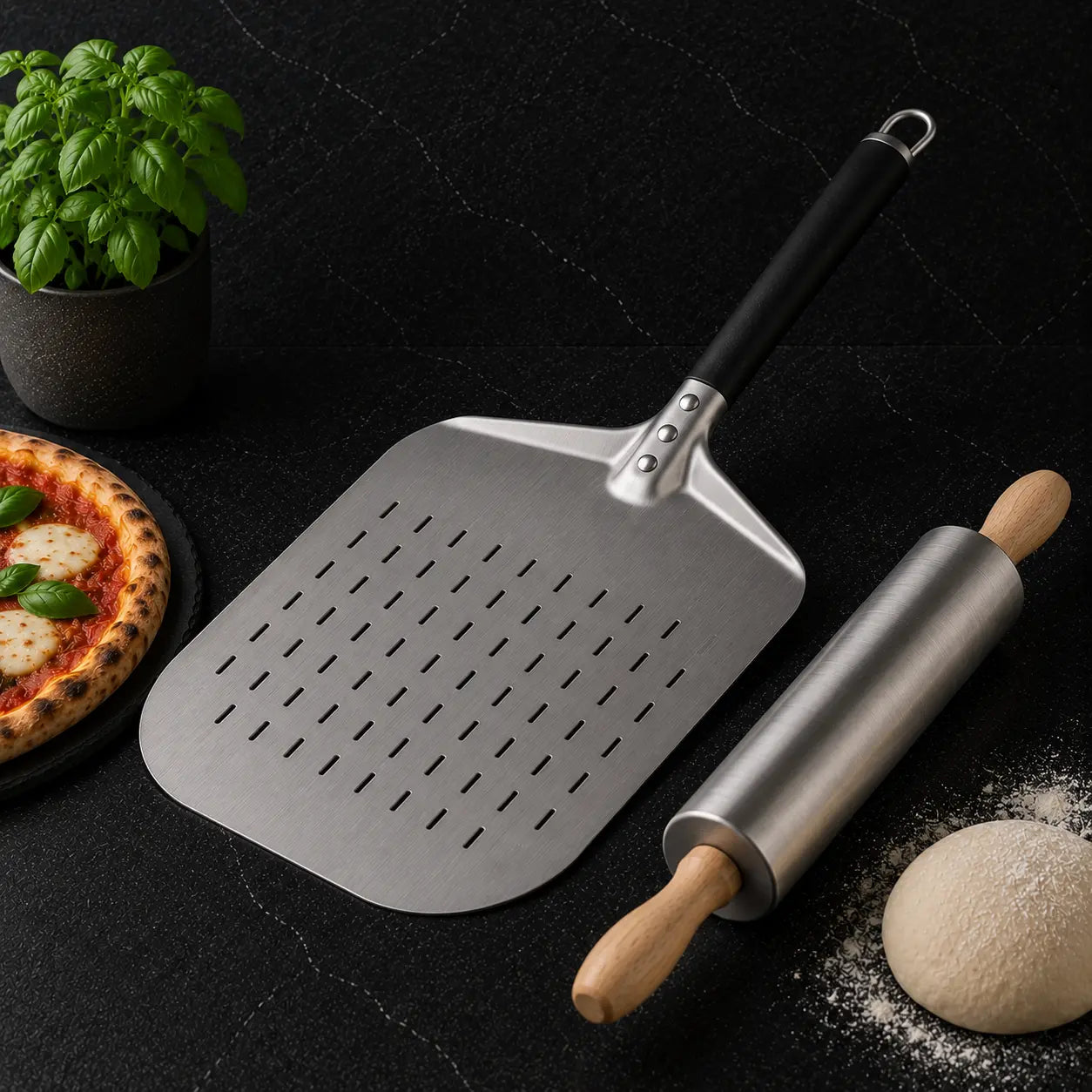 Pizzazubereitung