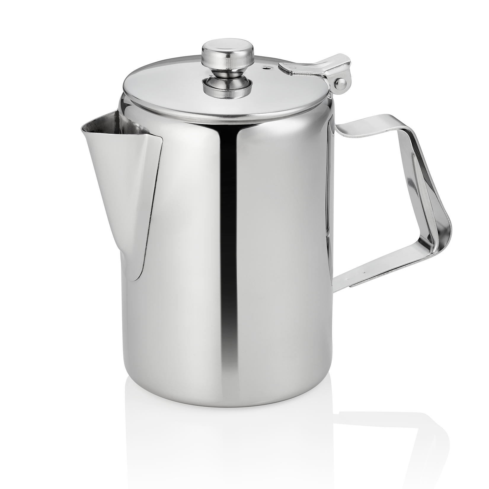 Kaffeekanne, 1 ltr., Ø 10 cm, Höhe 15 cm, Chromnickelstahl  