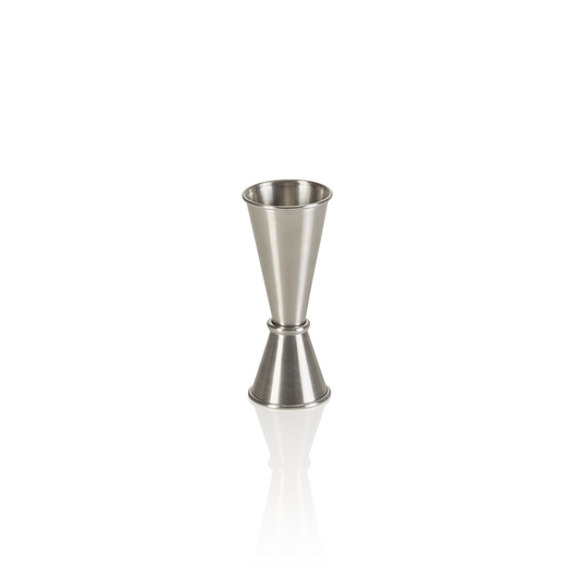 Jigger, Ø 4,5 cm, Höhe 11,5 cm, 2,5/5 cl, Chromnickelstahl  
