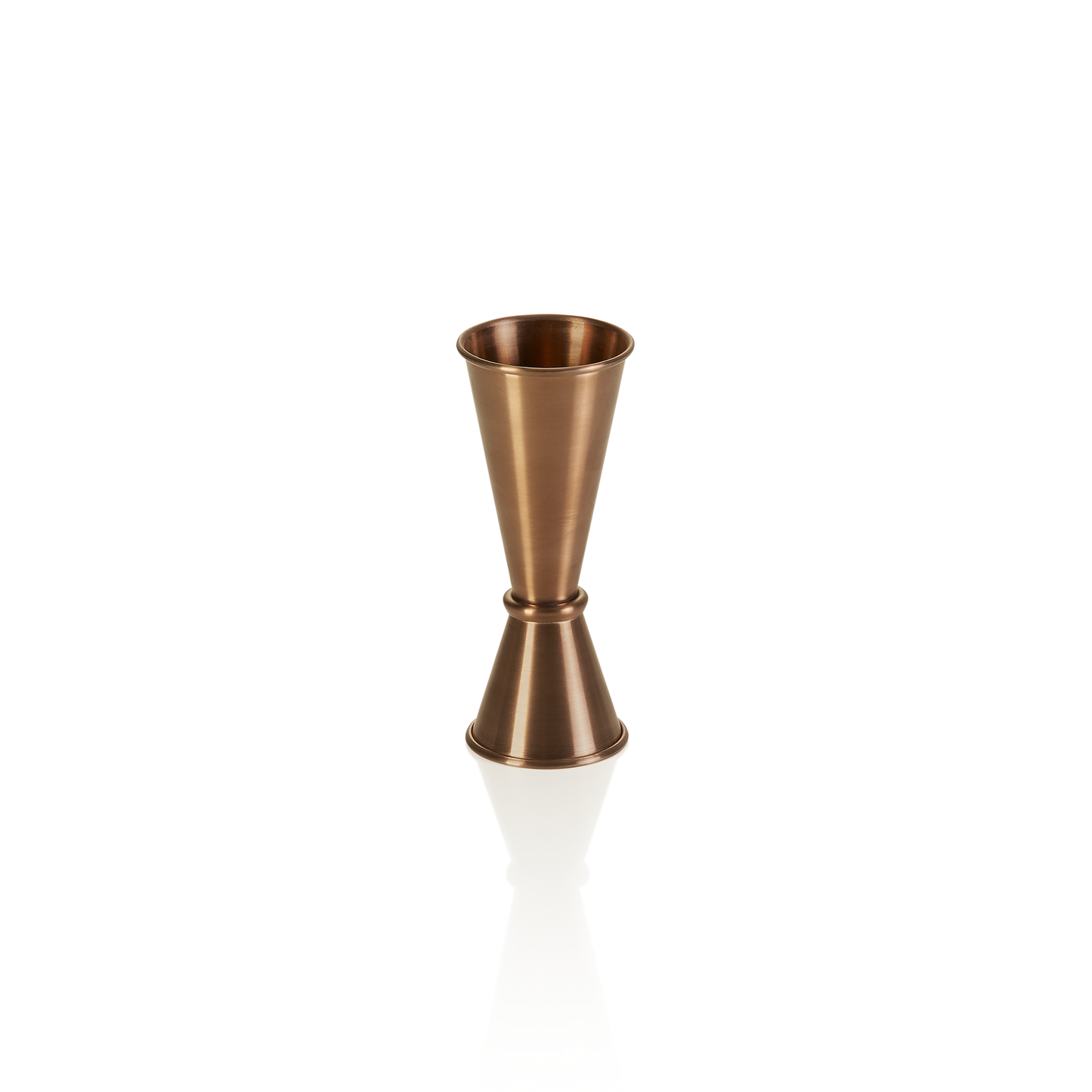 Jigger, Ø 4,5 cm, Höhe 11,5 cm, 2,5/5 cl, bronze, Chromnickelstahl, PVD-Beschichtung  