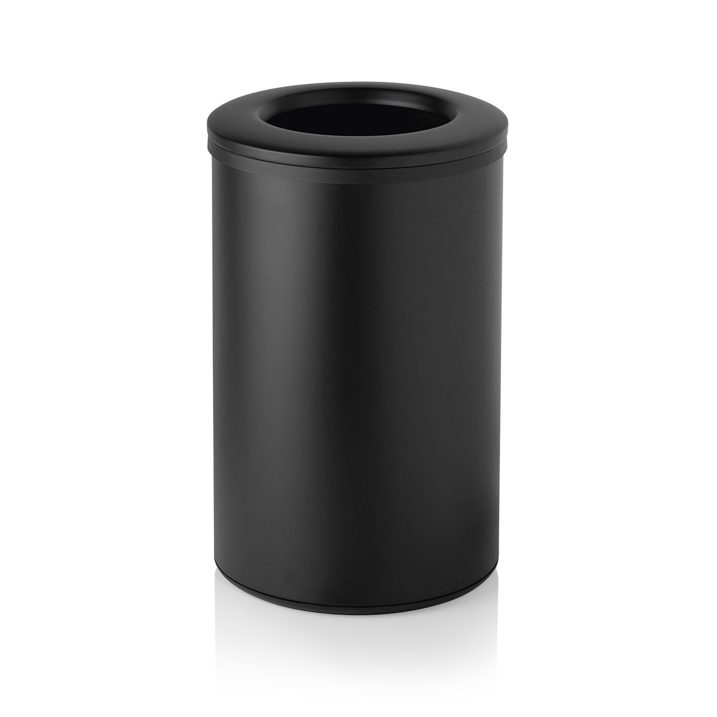 Abfalleimer, Ø 35,5 cm, 40 ltr., schwarz  