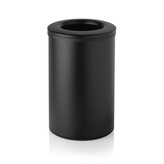 Abfalleimer, Ø 35,5 cm, 40 ltr., schwarz  