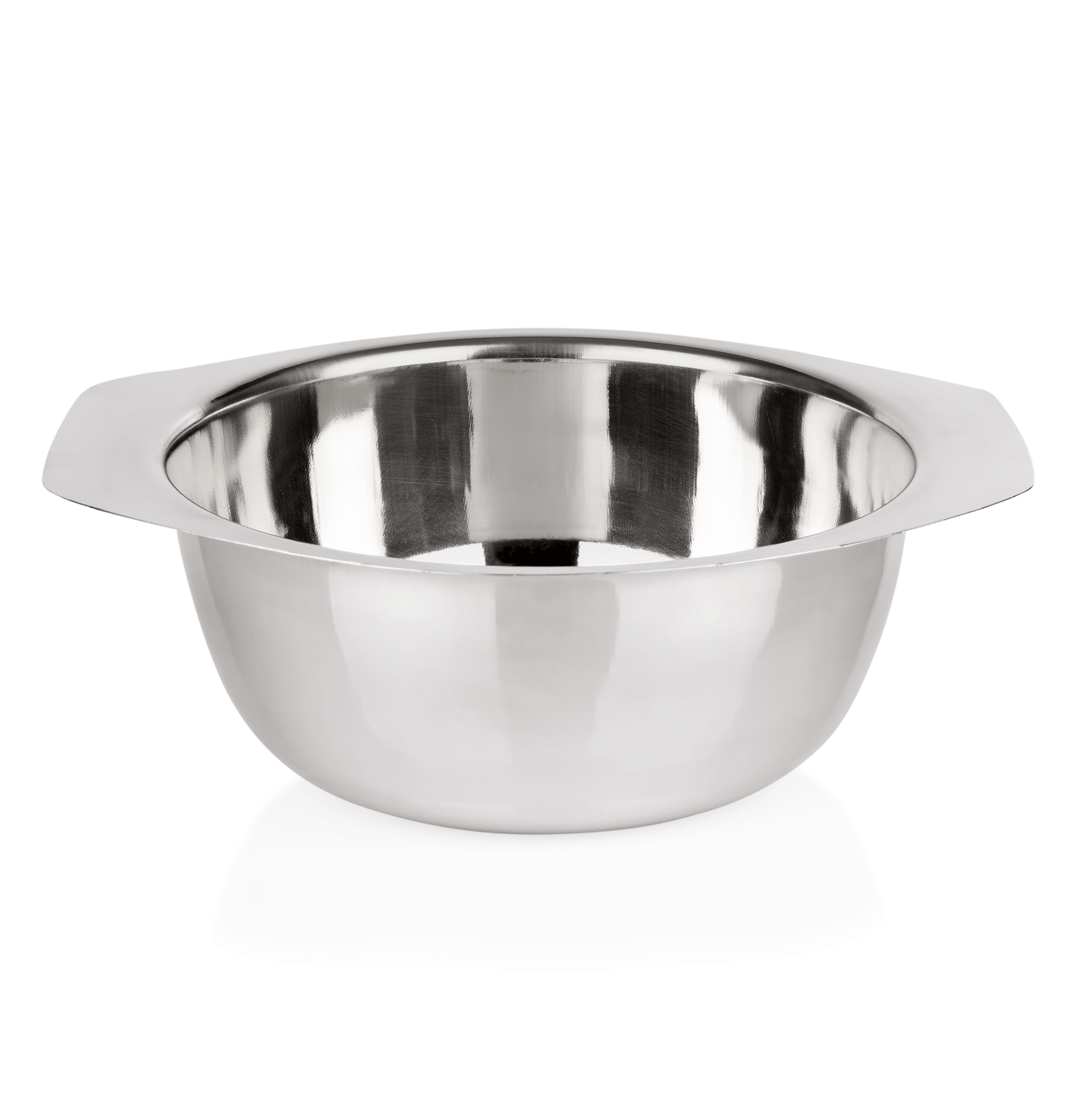 Terrine, Ø 22 cm, 3,5 ltr., mit 2 Lappengriffen, Chromnickelstahl 