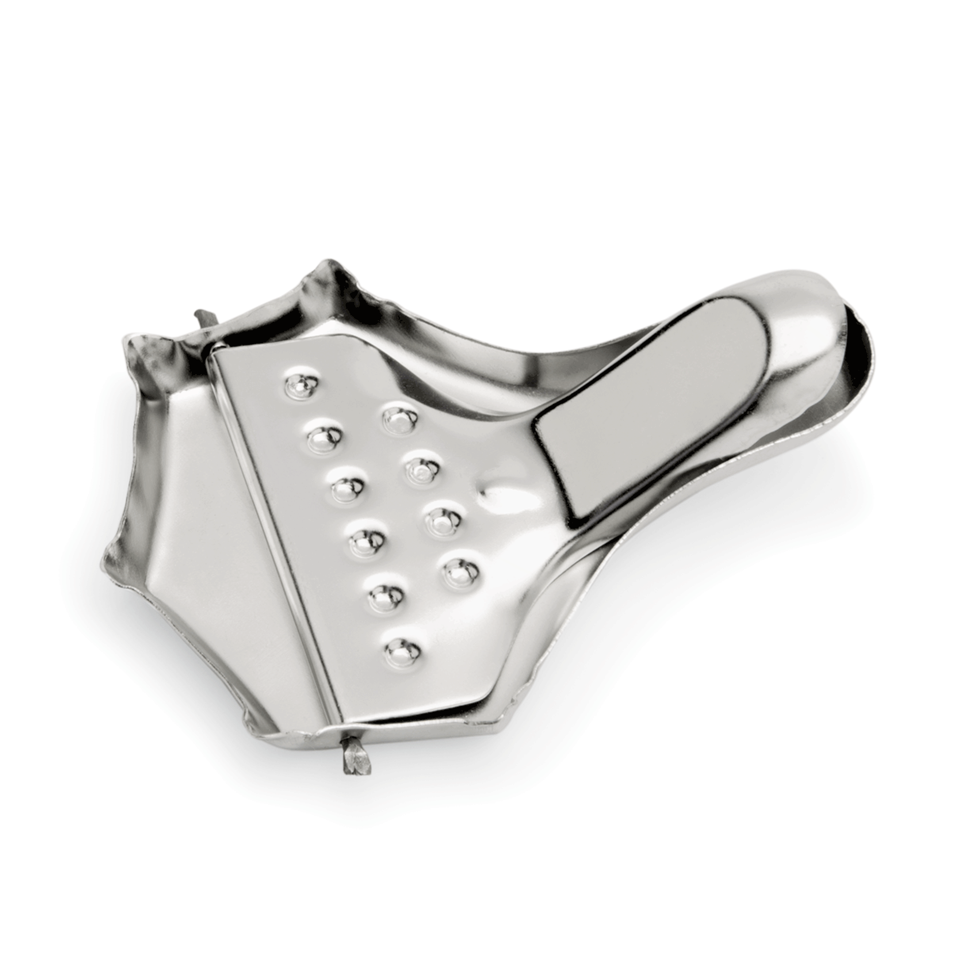 Zitronenschnitzelpresse Set, 8,5 x 6 cm, Set á 4 Stück, Chromnickelstahl 