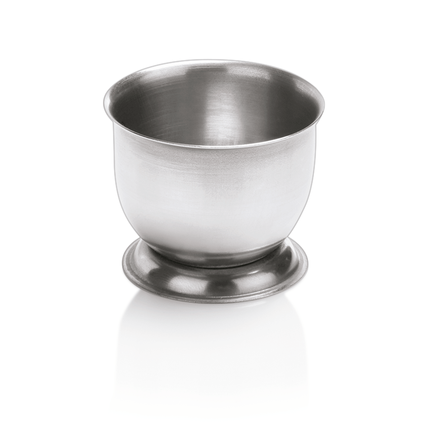 Eierbecher Set ohne Loch, 4 cm, Set á 6 Stück, Chromnickelstahl 