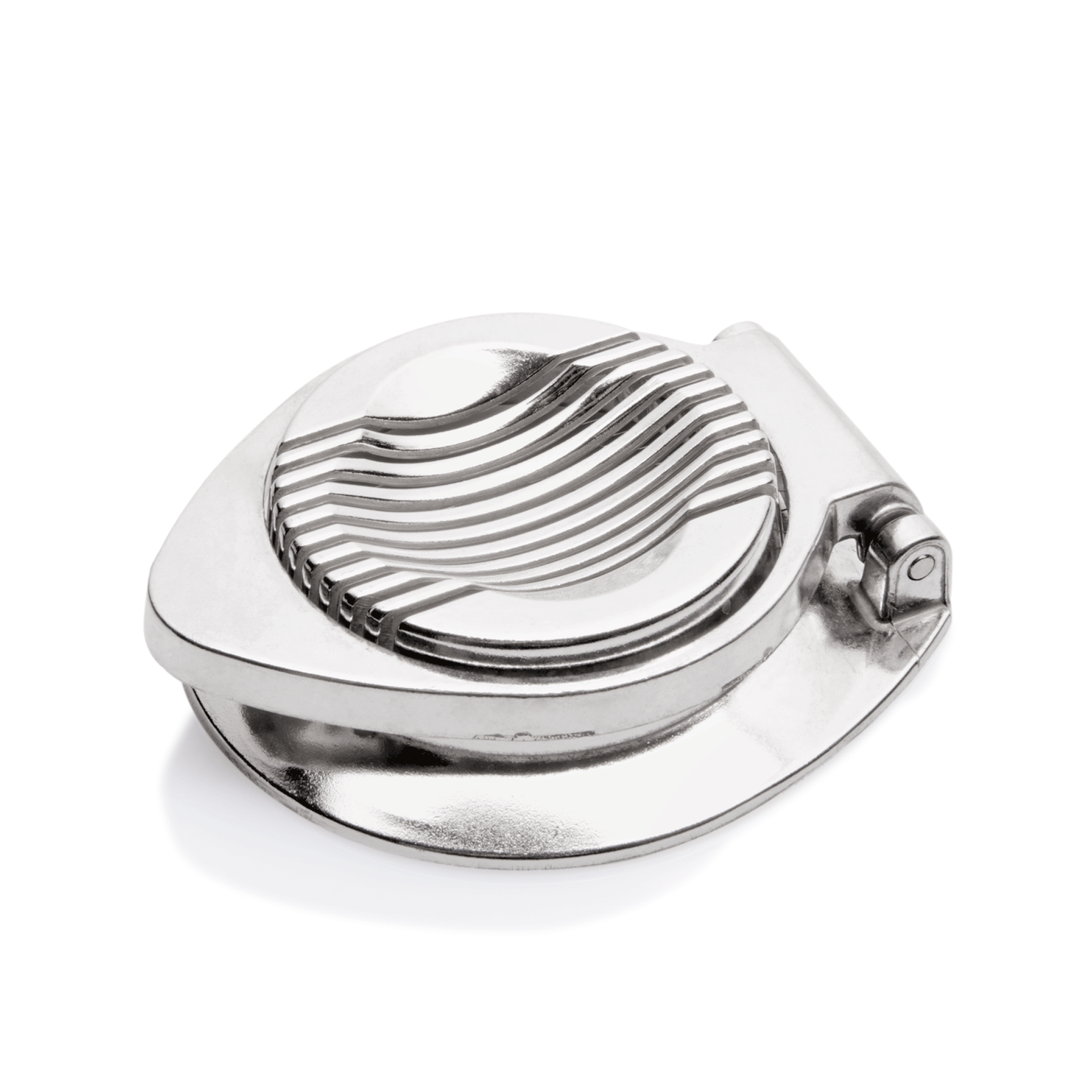 Eierschneider für 3 mm breite Scheiben, Ø 12 cm, Aluguss, Edelstahl 