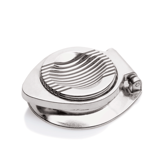 Eierschneider für 3 mm breite Scheiben, Ø 12 cm, Aluguss, Edelstahl 