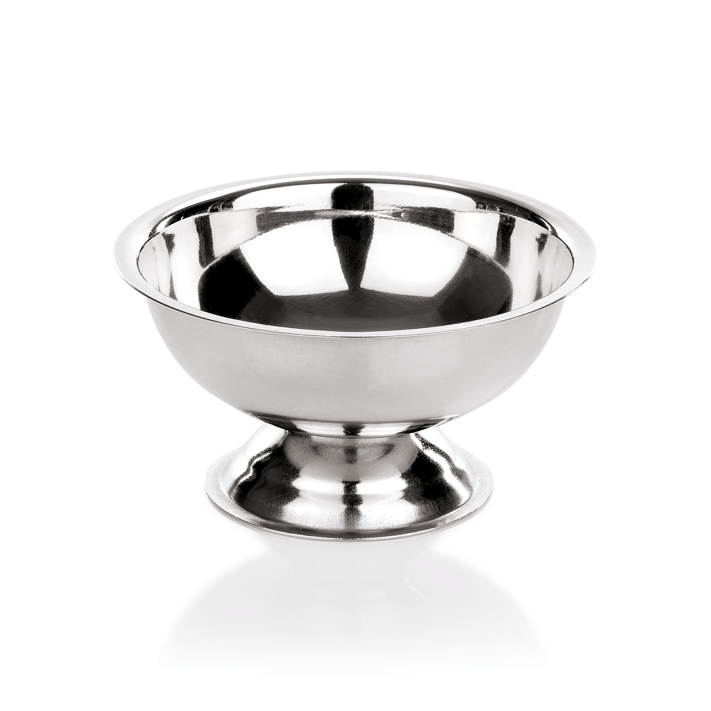Eisbecher, Ø 9 cm, Höhe 5 cm, Chromnickelstahl  