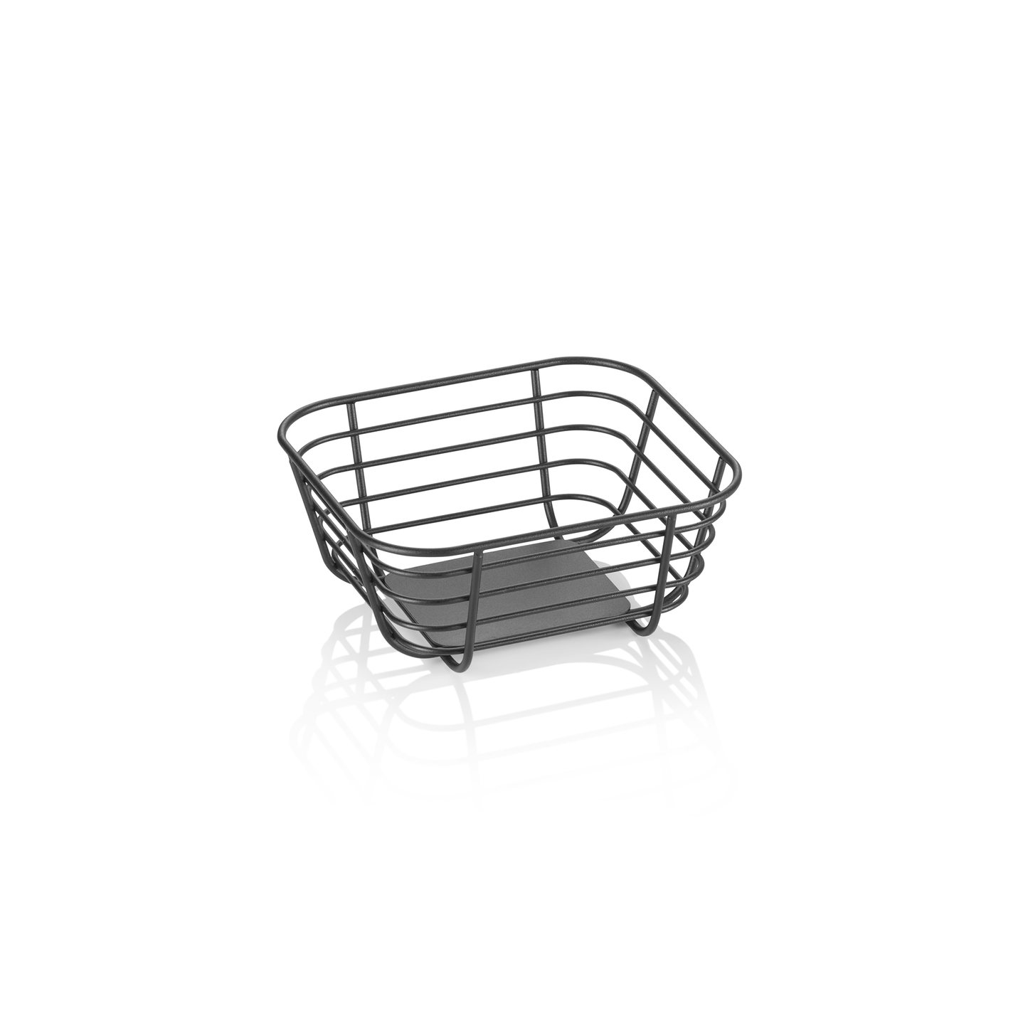 GN Buffetkorb Steelnest, 1/6, Höhe 8 cm, Metall, pulverbeschichtet 