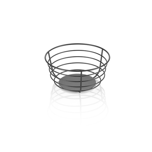 Buffetkorb Steelnest, Ø 19 cm, Höhe 9 cm, Metall, pulverbeschichtet 