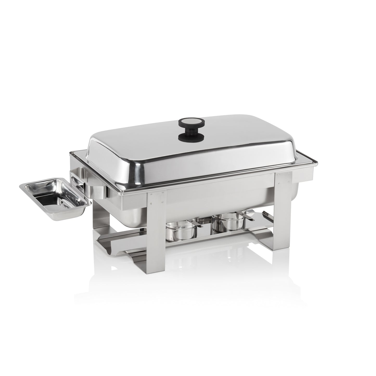 Chafing Dish GN 1/1, 62 x 35 x 22,5 cm, stapelbar, Chromnickelstahl 