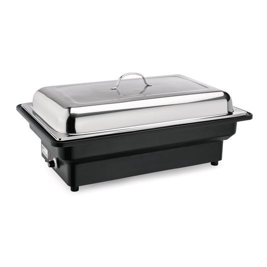Elektro Chafing Dish GN 1/1, 56 x 36 x 25 cm, Polypropylen, Chromnickelstahl 