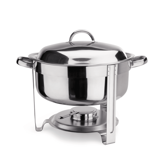 Suppen Chafing Dish, 7,5 ltr., Ø 33 cm, Höhe 33 cm, Chromnickelstahl 