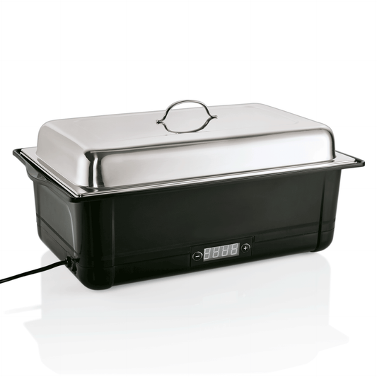Elektro Chafing Dish GN 1/1, 58 x 35 x 28 cm, Polypropylen, Chromnickelstahl 