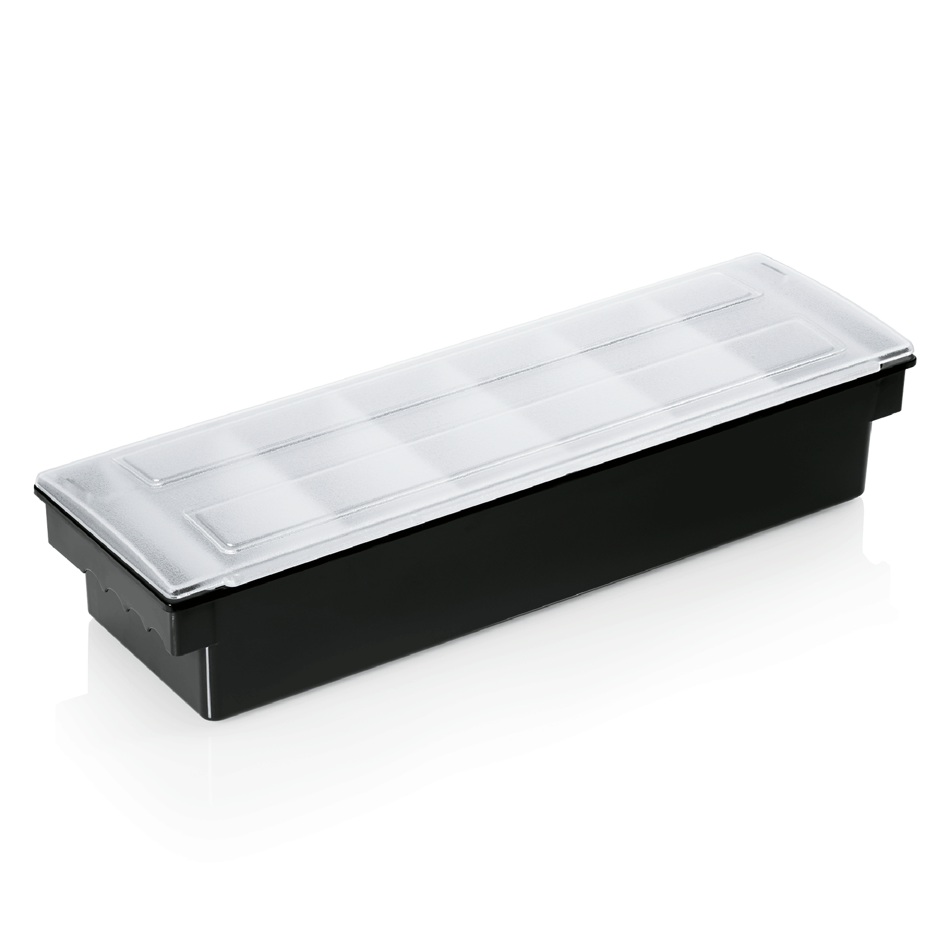Zutatenbehälter mit 6 Einsätzen à 0,45 ltr., 50 x 16 x 9 cm, ABS, Polycarbonat 