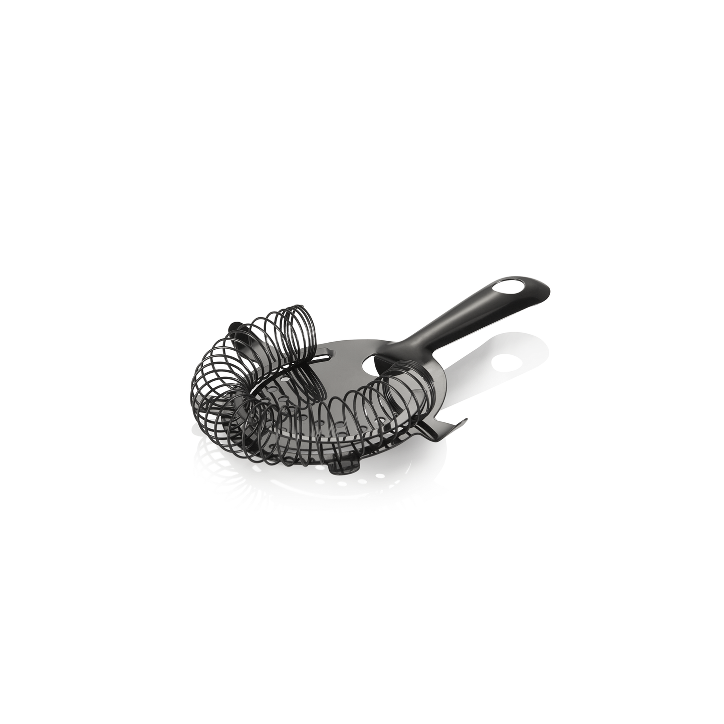 Barsieb, Ø 8 cm, 15 cm, schwarz, Chromnickelstahl, PVD-Beschichtung 