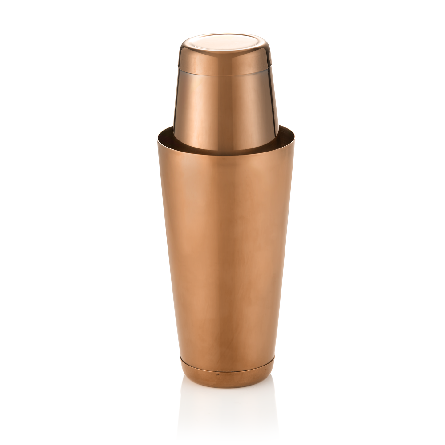 Shaker Tin Tin, 0,4/0,75 ltr., Ø 8,5/9,5 cm, bronze, Chromnickelstahl, PVD-Beschichtung 