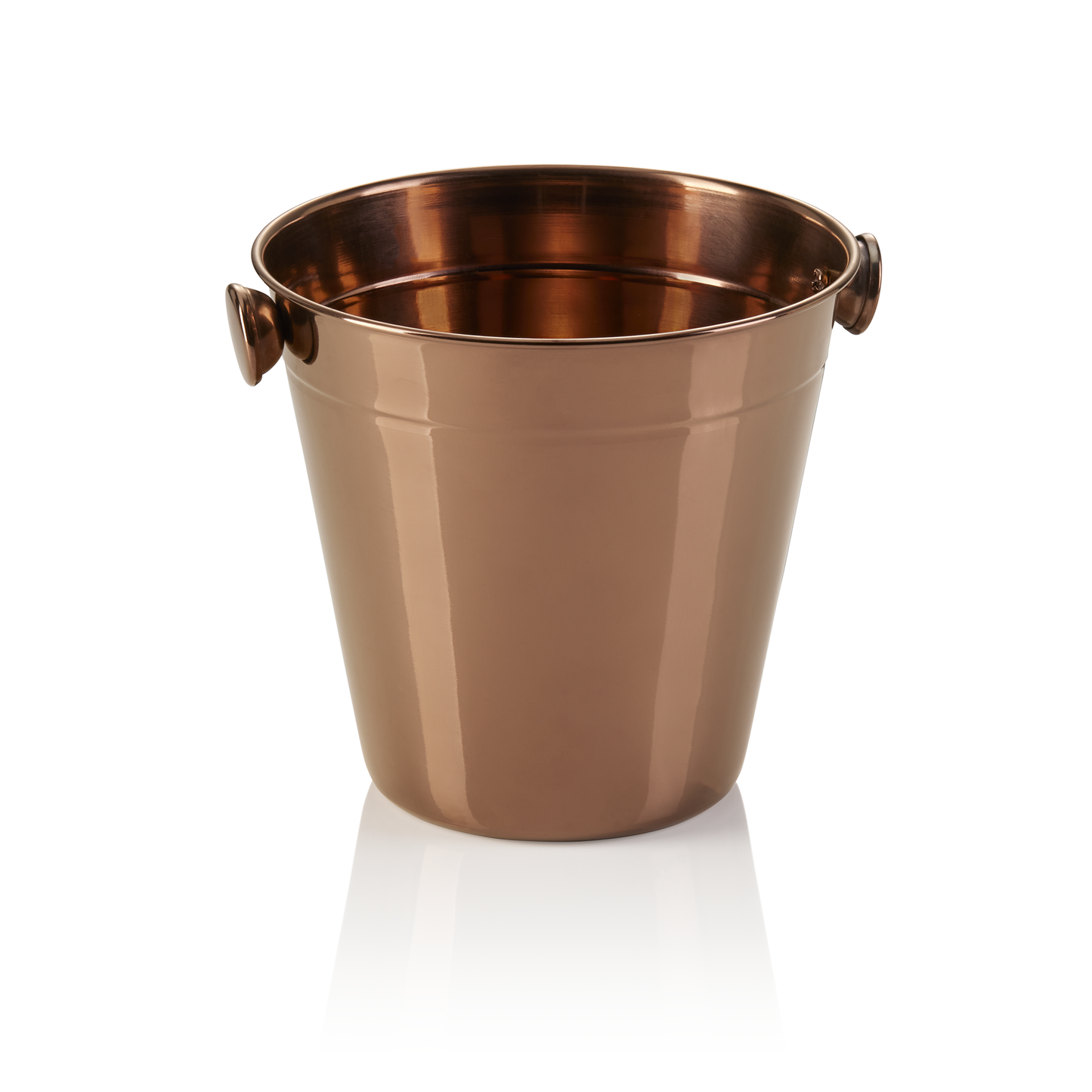 Mini Eiseimer, Ø 14 cm, Höhe 13 cm, 1 ltr., PVD bronze, Chromnickelstahl 